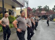 Sehat Bersama, Personel Satsamapta Polres Gowa Awali Tugas dengan Olahraga Rutin