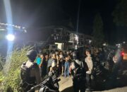 Sat Samapta Polres Polman dan Polsek Wonomulyo Gelar Patroli Gabungan Cegah Premanisme