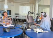 Dialog Interaktif di Studio RRI Mamuju, Dirlantas Polda Sulbar Gaungkan Tertib Helm Sebagai Budaya Berkendara untuk Keselamatan