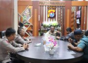 Perkuat Sinergitas TNI–Polri, Kapolres Pasangkayu Terima Kunjungan Silaturahmi Danlanal Mamuju