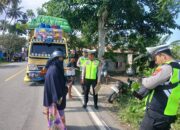 Gerak Cepat Unit Gakkum Sat Lantas Polres Pasangkayu Tangani Laka Lantas R2 vs R6, Satu Pengendara Meninggal Dunia