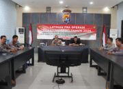 Polres Pasangkayu Gelar Latihan Pra Operasi Pekat Marano 2026 , Satukan Persepsi Jelang Pelaksanaan Tugas