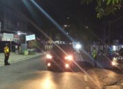 Satlantas Polres Majene Gelar Patroli Blue Light Antisipasi Pelanggaran Lalu Lintas di Jalur Trans Sulawesi