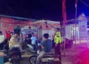 Blue Light Patrol Satlantas Polres Mamasa Jaga Kamtibmas dan Kelancaran Lalu Lintas di Malam Hari