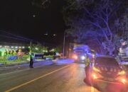 Satlantas Polres Majene Intensifkan Patroli Blue Light, Ciptakan Keamanan dan Ketertiban di Malam Hari