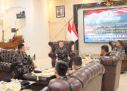 Tingkatkan Sinergitas Bidang Kesehatan, Dankodaeral VI Terima Kunjungan Wakapuskesal dan Kaladokgi R.E. Martadinata