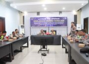 Latihan Pra Operasi Keselamatan Marano 2026, Polres Pasangkayu Satukan Persepsi Personel