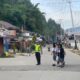 Sat Lantas Polres Mamasa Gelar Pengamanan dan Pengaturan Lalu Lintas Pagi Hari