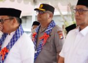 Kapolda Sulbar Dampingi Gubernur Dalam Kunker Proyek dan Safari Ramadhan di Mamuju Tengah