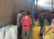 Personel Polsek Pana Kawal Pengiriman 1,5 Ton Jagung ke BULOG Polewali Mandar