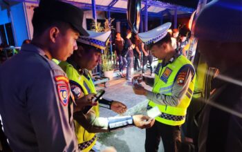 Pastikan Perjalanan Selamat Jelang Libur Ramadhan, Polda Sulbar Gelar Pengecekan Kelayakan Bus Antar Kota dan Antar Provinsi