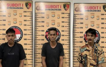 Ditnarkoba Polda Sulbar Ungkap Jaringan Narkoba, Tiga Terduga Diamankan