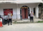 Polsek Mamasa Laksanakan Monitoring Ibadah Minggu, Situasi Gereja Aman dan Kondusif