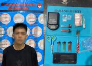 Polres Majene Amankan Pria Diduga Penyalahguna Narkotika Sabu di Kecamatan Pamboang