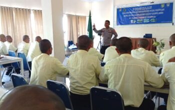 Kasat Binmas Polres Majene Jadi Pemateri Pembukaan Pelatihan Satpam Gada Pratama Angkatan ke III