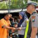 Upaya menekan Kecelakaan Satlantas Polres Pasuruan Gelar Ramp Check Angkutan Umum di Terminal Pandaan