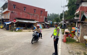 Unit Kamsel Sat Lantas Polres Mamasa Laksanakan Sosialisasi UU Lalu Lintas