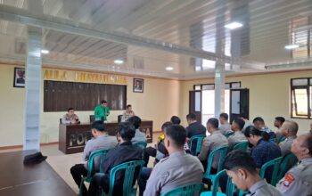 Perkuat Iman dan Soliditas, Polres Mamasa Gelar Binrohtal Serentak untuk Personel