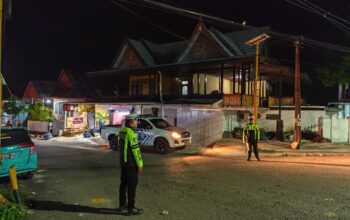 Patroli Blue Light Satlantas Polres Majene Sisir Titik Rawan, Antisipasi Pelanggaran dan Balap Liar Malam Hari Ditekan