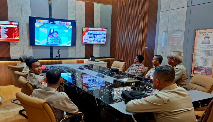 Bagren Polres Gowa Ikuti Tasyakuran Hari Jadi ke-73 Fungsi Perencanaan Umum dan Anggaran Polri Secara Virtual