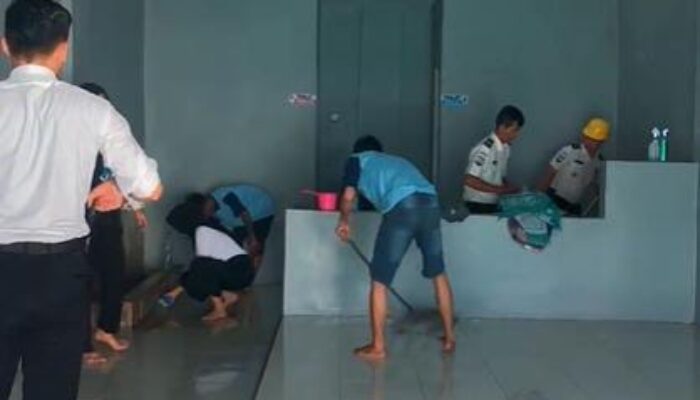 Peduli Kebersihan, Lapas Pati Laksanakan Kerja Bakti Wujudkan Kenyamanan