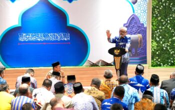 Kultum Dzuhur di Kantor Gubernur, Suhardi Duka Urai 4 Syarat Bangsa Jadi Baik