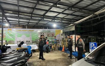 Ciptakan Ramadan Kondusif, Samapta Polres Gowa Laksanakan Pengamanan Tarawih