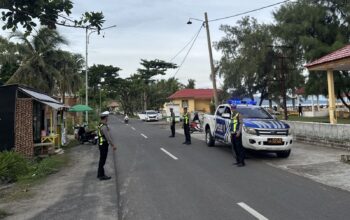 Cegah Balapan Liar Jelang Berbuka Puasa, Satlantas Polres Majene Gelar Patroli Titik Rawan