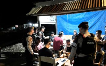 Patroli Malam Ramadan, Samapta Polres Majene Sisir Pemukiman dan Ruas Jalan Kota