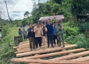 Jembatan Utama Poros Matangnga–Keppe di Desa Botteng Ambruk, Penanganan Darurat Dilakukan Dinas PUPR Sulbar