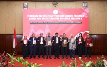Sebanyak 200 Dosen Dari Seluruh Indonesia Digembleng Ideologi Pancasila Di Jawa Tengah