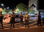 Jaga Stabilitas Kamtibmas, Polresta Mamuju Patroli Intensif Sepanjang Malam Nonstop hingga Pagi Hari