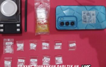 Perangi Narkoba! Polres Pasuruan Tangkap Pengedar dan 11 Kantong Sabu