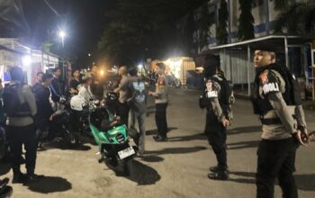 Samapta Polres Majene Perketat Patroli Malam Ramadhan, Kerumunan hingga Rutan Jadi Sasaran