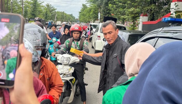 Pererat Silaturahmi, Polres Gowa Gandeng Mahasiswa dan OKP Gelar Aksi Sosial Ramadan
