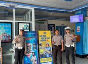 Ditlantas Polda Sulbar Pasang Himbauan Tata Tertib Berlalu Lintas dan Stop Balap Liar di 8 Lokasi Strategis Mamuju