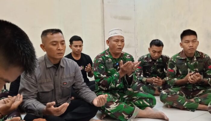 Hangatnya Ramadhan di Wonosari, Satgas TMMD 127 dan Warga Buka Puasa Bersama