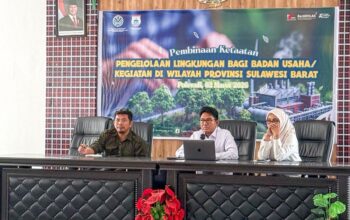 DLHK Sulbar-Pusdal LH Sulawesi dan Maluku Perkuat Ketaatan Pengelolaan Lingkungan Hidup bagi Badan Usaha di Polewali Mandar