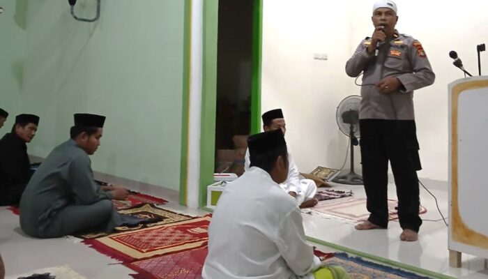 Kapolsubsektor Tubo Sendana Gelar Safari Ramadhan, Tekankan Keamanan dan Pengawasan Remaja