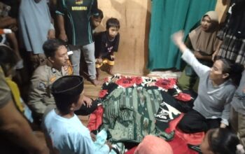 Polsek Malunda Respon Cepat Datangi Lokasi Penemuan Mayat Balita di Sungai Deking Malunda