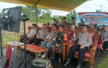 Kapolres Gowa Ikuti Penanaman Jagung Serentak Kuartal I Dukung Swasembada Pangan 2026