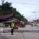 Satlantas Polres Mamasa Gelar Pamturlalin Pagi, Arus Lalu Lintas Kota Mamasa Terpantau Aman dan Lancar