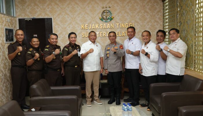 Kapolda Sumsel dan Kajati Bahas Penguatan Criminal Justice System