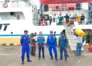 Sat Polair Polres Majene Maksimalkan Pengamanan Pemberangkatan KM Sabuk Nusantara 93 dari Pelabuhan Passarang