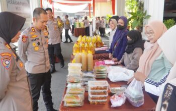 Gerakan Pangan Murah Polri, Polres Pasuruan Berhasil Salurkan 45 Ton Beras untuk Masyarakat