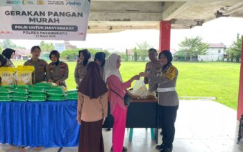 Polres Pasangkayu Gelar Bazar Pangan Murah Serentak, Bantu Warga Penuhi Kebutuhan Jelang Idul Fitri