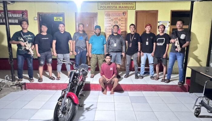Tim Resmob Polresta Mamuju Kembali Berhasil Tangkap Pelaku Jambret dan Curanmor