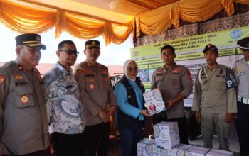 Kapolresta Dampingi Bupati Mamuju Tinjau Pos Pengamanan Operasi Ketupat Marano 2026