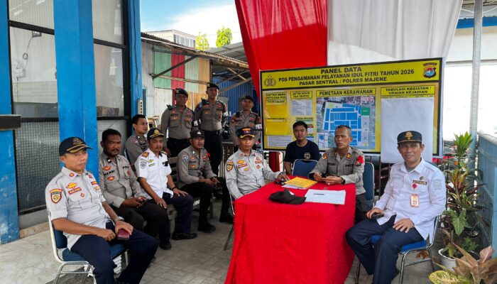 Demi Kenyamanan Masyarakat , Satgas Preventif Samapta Polres Majene Gencarkaan Patroli dalam rangka operasi Ketupat Marano 2026