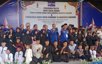 DPC Partai Demokrat Kabupaten Sukabumi Gelar Rakercab dan Konsolidasi Kader Partai Demokrat Se-Kabupaten Sukabumi Tahun 2026